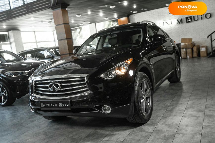 Infiniti QX70, 2015, Бензин, 3.7 л., 171 тис. км, Позашляховик / Кросовер, Чорний, Одеса 108243 фото