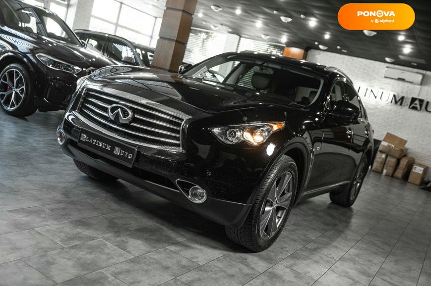 Infiniti QX70, 2015, Бензин, 3.7 л., 171 тис. км, Позашляховик / Кросовер, Чорний, Одеса 108243 фото