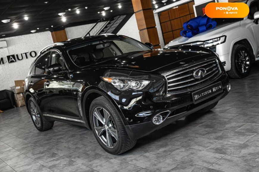 Infiniti QX70, 2015, Бензин, 3.7 л., 171 тис. км, Позашляховик / Кросовер, Чорний, Одеса 108243 фото