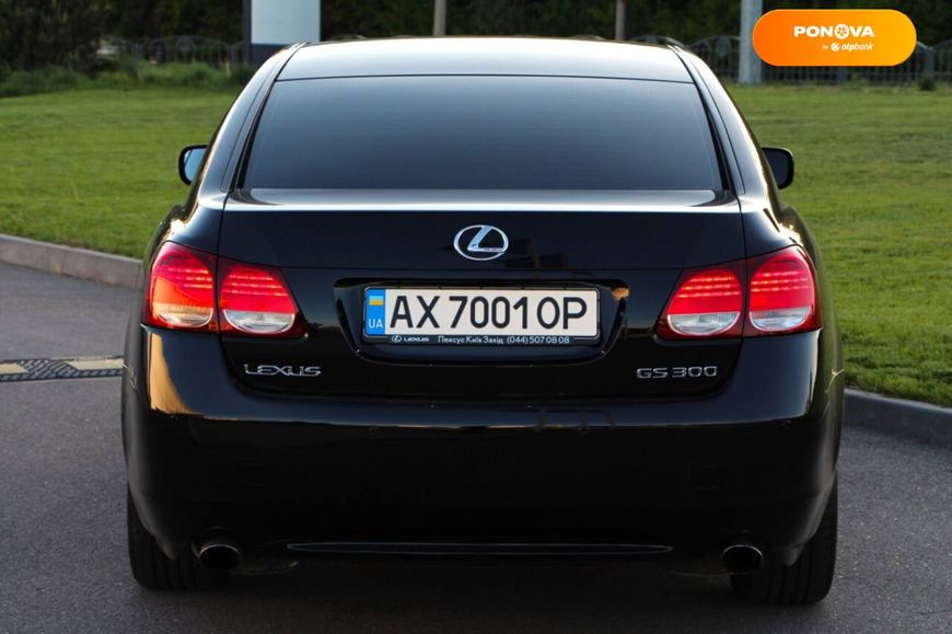 Lexus GS, 2006, Бензин, 3 л., 241 тыс. км, Седан, Чорный, Харьков 47147 фото
