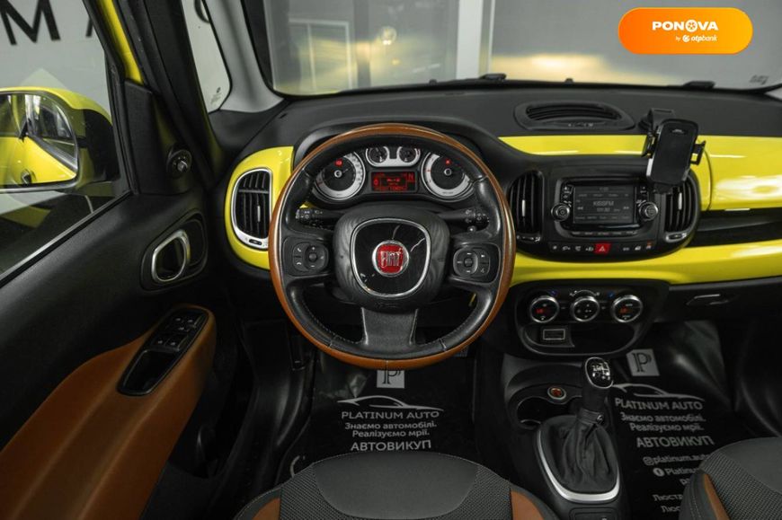 Fiat 500L, 2015, Дизель, 1.2 л., 110 тис. км, Мінівен, Жовтий, Одеса 40800 фото