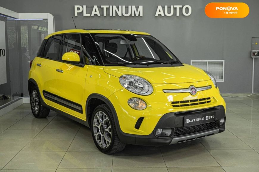 Fiat 500L, 2015, Дизель, 1.2 л., 110 тис. км, Мінівен, Жовтий, Одеса 40800 фото