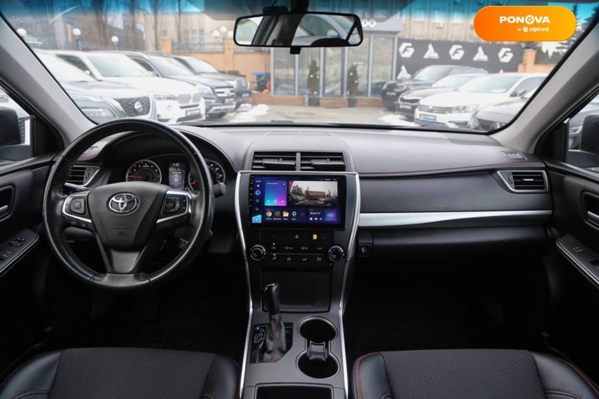 Toyota Camry, 2016, Газ пропан-бутан / Бензин, 2.5 л., 206 тис. км, Седан, Чорний, Київ 18309 фото