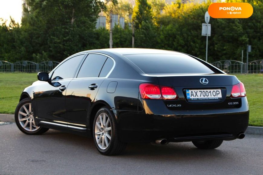 Lexus GS, 2006, Бензин, 3 л., 241 тис. км, Седан, Чорний, Харків 47147 фото