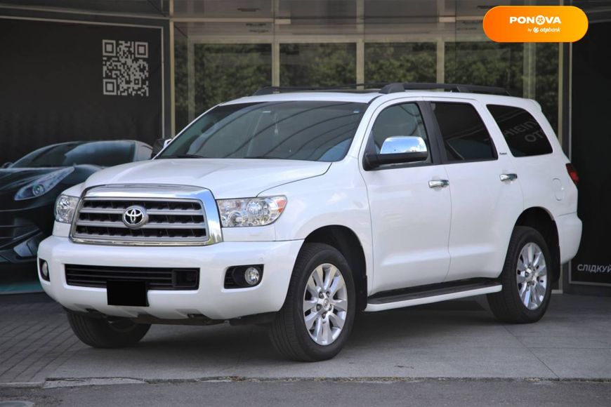 Toyota Sequoia, 2012, Бензин, 5.7 л., 183 тис. км, Позашляховик / Кросовер, Білий, Харків 50394 фото