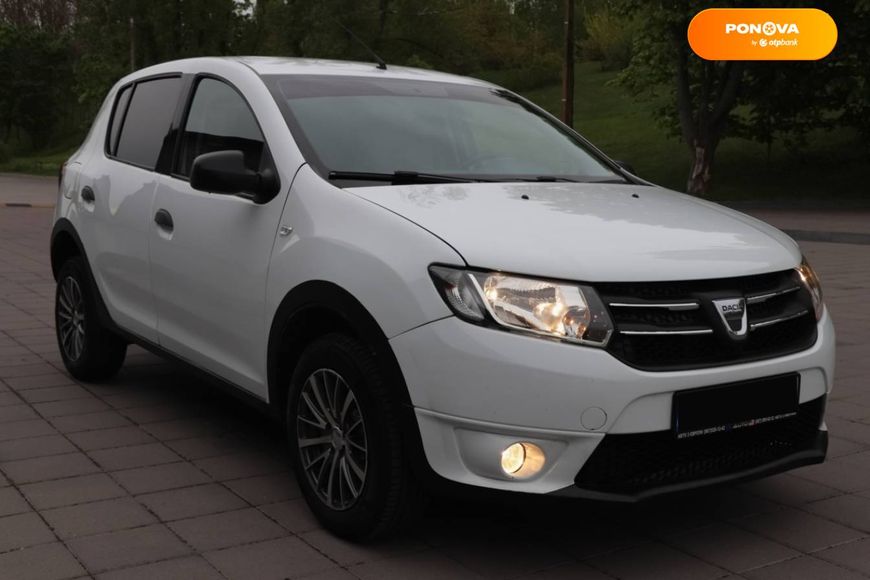 Dacia Sandero, 2017, Бензин, 0.9 л., 159 тыс. км, Хетчбек, Белый, Кременчук Cars-Pr-68479 фото