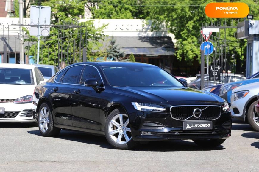 Volvo S90, 2017, Дизель, 2 л., 157 тыс. км, Седан, Чорный, Киев 43510 фото