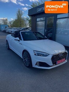 Audi A5, 2022 р., Бензин, 36 тис. км, Кабріолет, Білий, Дніпро (Дніпропетровськ) AT-10417103 фото