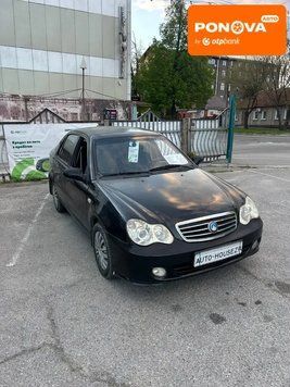 Geely CK, 2012 г., Газ метан / Бензин, 165 тыс. км, Седан, Чорный, Запорожье AT-10416446 фото