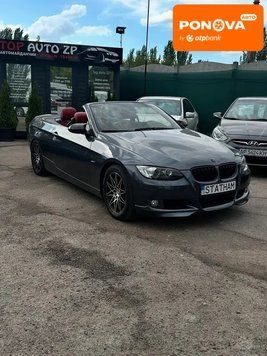 BMW 3 Series, 2007 г., Газ метан / Бензин, 163 тыс. км, Кабриолет, Серый, Запорожье AT-10409537 фото
