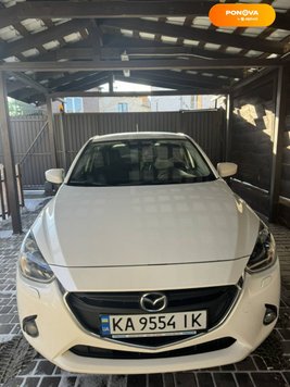 Mazda 2, 2015, Бензин, 1.5 л., 115 тис. км, Хетчбек, Білий, Київ Cars-Pr-54953 фото