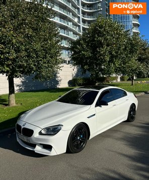 BMW 6 Series Gran Coupe, 2014, Бензин, 3 л., 130 тис. км, Купе, Білий, Київ Cars-Pr-267638 фото