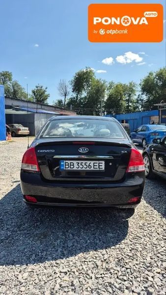 Kia Cerato, 2008 г., Бензин, 160 тыс. км, Седан, Чорный, Днепр (Днепропетровск) AT-10427767 фото