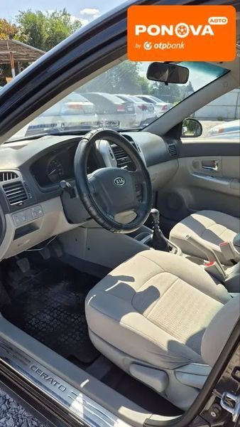 Kia Cerato, 2008 г., Бензин, 160 тыс. км, Седан, Чорный, Днепр (Днепропетровск) AT-10427767 фото
