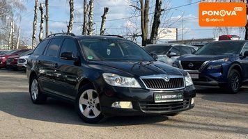 Skoda Octavia, 2010 р., Бензин, 211 тис. км, Універсал, Чорний, Полтава AT-10413562 фото