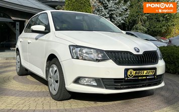 Skoda Fabia, 2016, Дизель, 1.4 л., 228 тис. км, Хетчбек, Білий, Львів 280638 фото