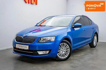 Skoda Octavia, 2014 г., Бензин, 139 тыс. км, Лифтбек, Синий, Киев AT-10423416 фото