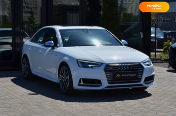 Audi S4, 2017, Бензин, 3 л., 117 тис. км, Седан, Білий, Київ 102384 фото