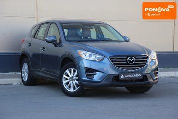 Mazda CX-5, 2015 р., Бензин, 144 тис. км, Позашляховик / Кросовер, Синій, Київ AT-10421383 фото