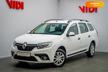 Renault Logan MCV, 2016, Бензин, 0.9 л., 134 тис. км, Універсал, Білий, Київ 46323 фото