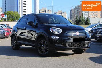Fiat 500X, 2016 р., Бензин, 152 тис. км, Позашляховик / Кросовер, Чорний, Київ AT-10424711 фото