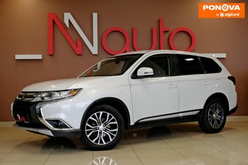 Mitsubishi Outlander, 2017, Бензин, 2.4 л., 103 тис. км, Позашляховик / Кросовер, Білий, Одеса 279639 фото