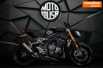 Triumph Speed Triple, 2021, Бензин, 1200 см³, 3 тис. км, Мотоцикл Без обтікачів (Naked bike), Чорний, Київ moto-37625 фото