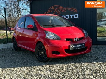 Toyota Aygo, 2009, Бензин, 1 л., 145 тис. км, Хетчбек, Червоний, Стрий 280713 фото