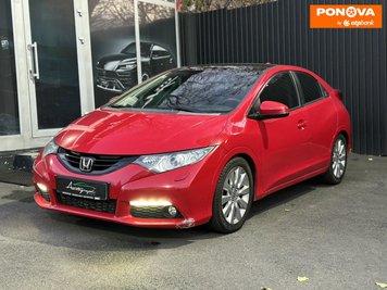 Honda Civic, 2013, Бензин, 1.8 л., 137 тис. км, Седан, Червоний, Київ 280967 фото