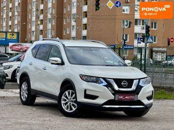 Nissan Rogue, 2018 р., Газ метан / Бензин, 119 тис. км, Позашляховик / Кросовер, Білий, Київ AT-10415993 фото
