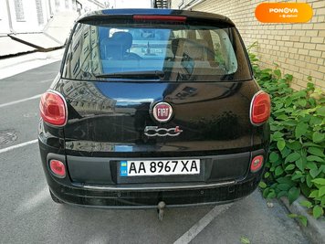 Fiat 500L, 2014, Дизель, 1.25 л., 140 тис. км, Хетчбек, Чорний, Київ Cars-Pr-240820 фото