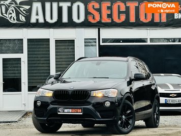 BMW X3, 2017, Бензин, 2 л., 77 тис. км, Позашляховик / Кросовер, Чорний, Харків 278504 фото