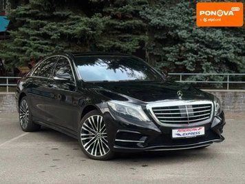 Mercedes-Benz S-Class, 2016 р., Дизель, 96 тис. км, Седан, Чорний, Київ AT-10421351 фото