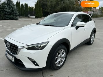 Mazda CX-3, 2020, Бензин, 2 л., 29 тис. км, Позашляховик / Кросовер, Білий, Київ Cars-Pr-224801 фото