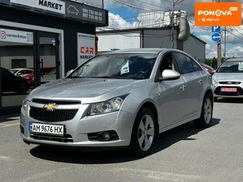 Chevrolet Cruze, 2010 р., Газ пропан-бутан / Бензин, 217 тис. км, Седан, Сірий, Житомир AT-10418503 фото