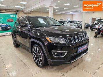 Jeep Compass, 2018 г., Бензин, 106 тыс. км, Внедорожник / Кроссовер, Чорный, Кропивницкий (Кировоград) AT-10420016 фото