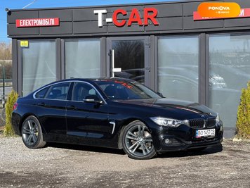 BMW 4 Series Gran Coupe, 2014, Бензин, 2 л., 170 тыс. км, Купе, Чорный, Тернополь 52396 фото