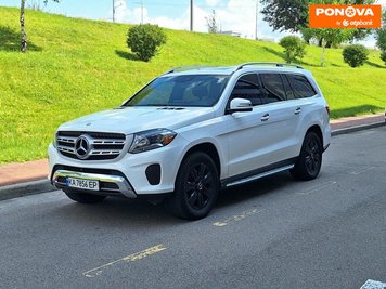 Mercedes-Benz GLS-Class, 2017, Бензин, 3 л., 118 тис. км, Позашляховик / Кросовер, Білий, Київ Cars-Pr-199899 фото