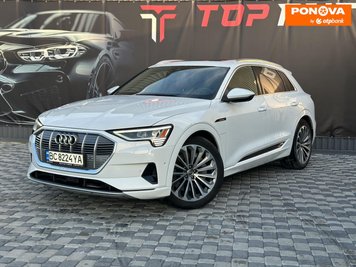 Audi e-tron, 2019, Електро, 55 тис. км, Позашляховик / Кросовер, Білий, Львів 279119 фото