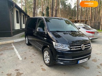 Volkswagen Caravelle, 2017, Дизель, 1.97 л., 222 тис. км, Мінівен, Чорний, Київ Cars-Pr-243815 фото