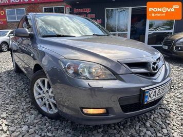 Mazda 3, 2009 р., Бензин, 141 тис. км, Хетчбек, Сірий, Сміла AT-10417317 фото