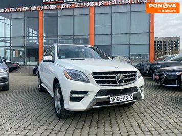 Mercedes-Benz M-Class, 2013, Дизель, 2.99 л., 301 тис. км, Позашляховик / Кросовер, Білий, Львів 280535 фото