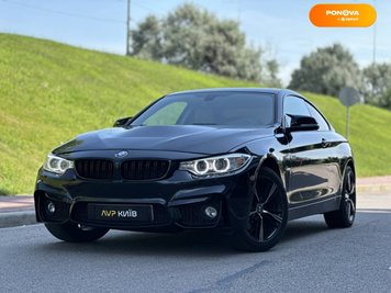 BMW 4 Series, 2014, Бензин, 2 л., 96 тис. км, Купе, Чорний, Київ 102160 фото