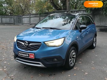 Opel Crossland X, 2019, Бензин, 1.2 л., 116 тис. км, Позашляховик / Кросовер, Синій, Київ 227214 фото