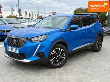 Peugeot 2008, 2020 р., Дизель, 159 тис. км, Позашляховик / Кросовер, Синій, Вінниця AT-10428489 фото