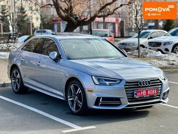 Audi A4, 2018 р., Бензин, 99 тис. км, Седан, Сірий, Софіївська Борщагівка AT-10412392 фото