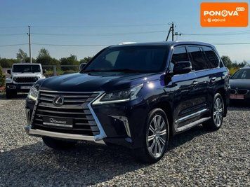 Lexus LX, 2017 г., Бензин, 149 тыс. км, Внедорожник / Кроссовер, Синий, Ивано Франковск AT-10419404 фото