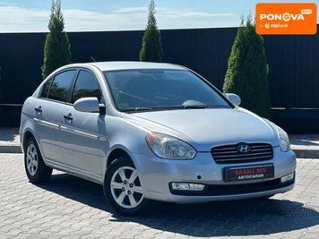 Hyundai Accent, 2008 р., Бензин, 168 тис. км, Седан, Сірий, Дніпро (Дніпропетровськ) AT-10428439 фото