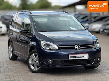 Volkswagen Touran, 2012 г., Газ пропан-бутан / Бензин, 203 тыс. км, Минивен, Синий, Кривой Рог AT-10426110 фото