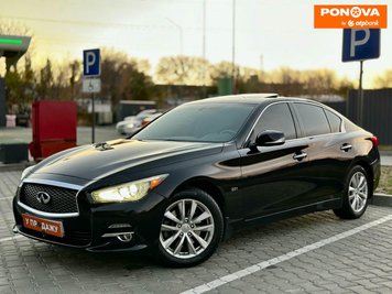 Infiniti Q50, 2016, Бензин, 1.99 л., 136 тис. км, Седан, Чорний, Дніпро (Дніпропетровськ) 279092 фото